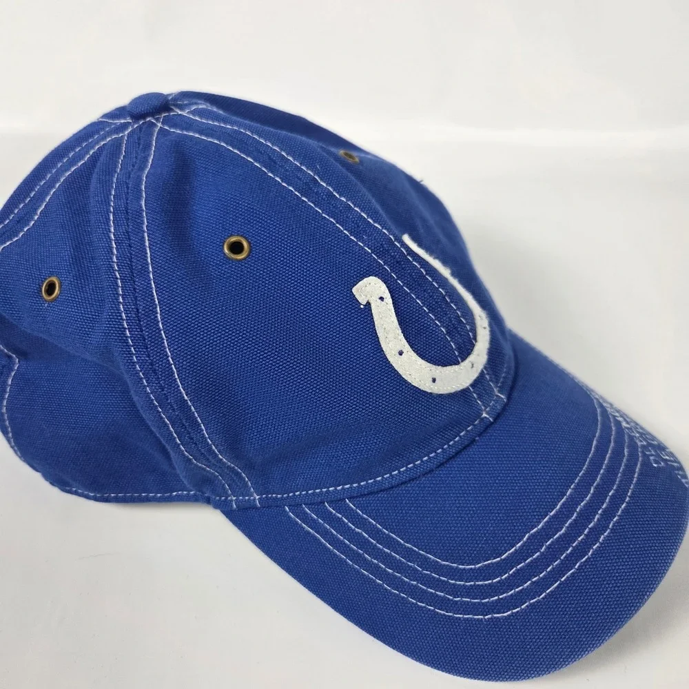 NFL Indianapolis Colts Blue Greatest Game Ever Played Adjustable Dad Hat Cap